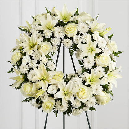 Treasured Tribute Wreath –  Sugardoll Florist, New York NY