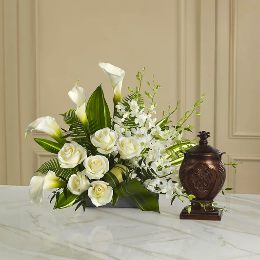 At Peace Arrangement –  Sugardoll Florist, New York NY