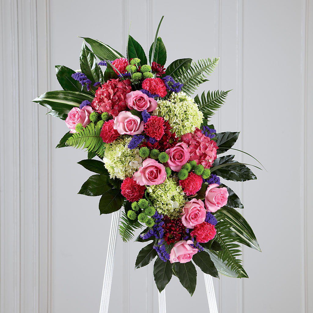 Refreshing Mix Standing Spray –  Sugardoll Florist, New York NY