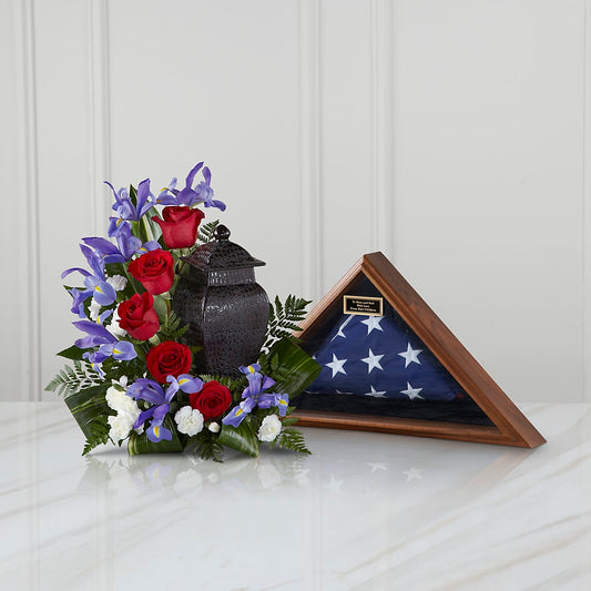 Patriotic Tribute Arrangement –  Sugardoll Florist, New York NY