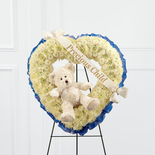 Precious Child Standing Heart –  Sugardoll Florist, New York NY
