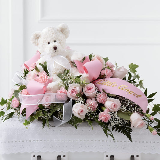Touch of Sympathy Casket Spray –  Sugardoll Florist, New York NY