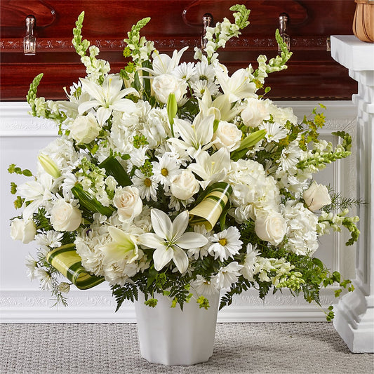 Thoughts of Tranquility Floor Basket –  Sugardoll Florist, New York NY