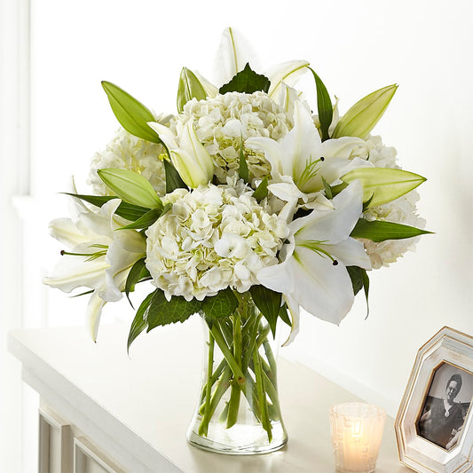 Compassionate Lily Bouquet –  Sugardoll Florist, New York NY