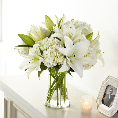 Compassionate Lily Bouquet –  Sugardoll Florist, New York NY