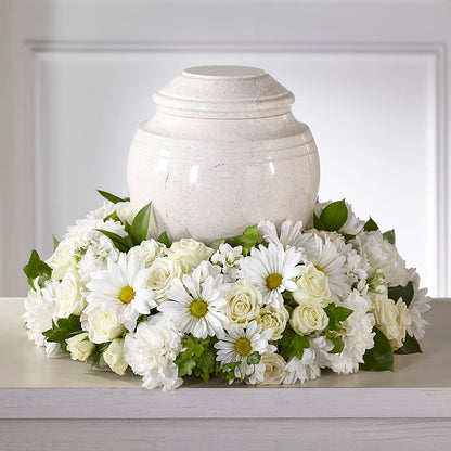 Ivory Gardens Cremation Adornment –  Sugardoll Florist, New York NY