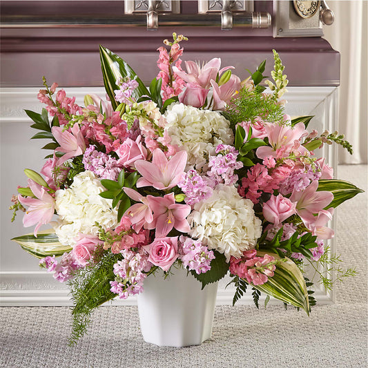 Simply Serene Floor Basket –  Sugardoll Florist, New York NY