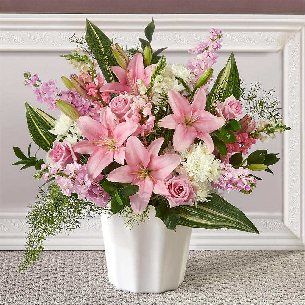 Simply Serene Floor Basket –  Sugardoll Florist, New York NY
