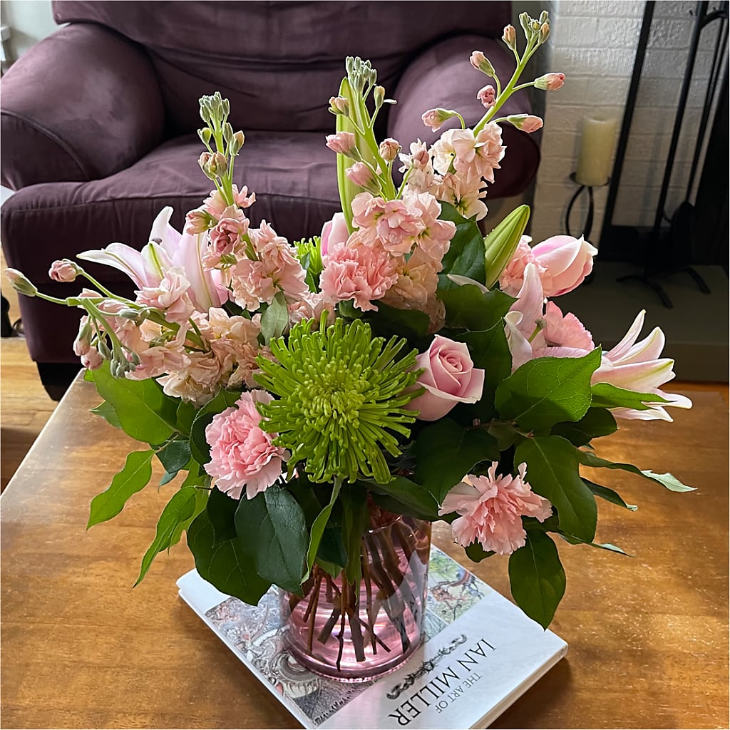 Pretty in Pink Bouquet –  Sugardoll Florist, New York NY