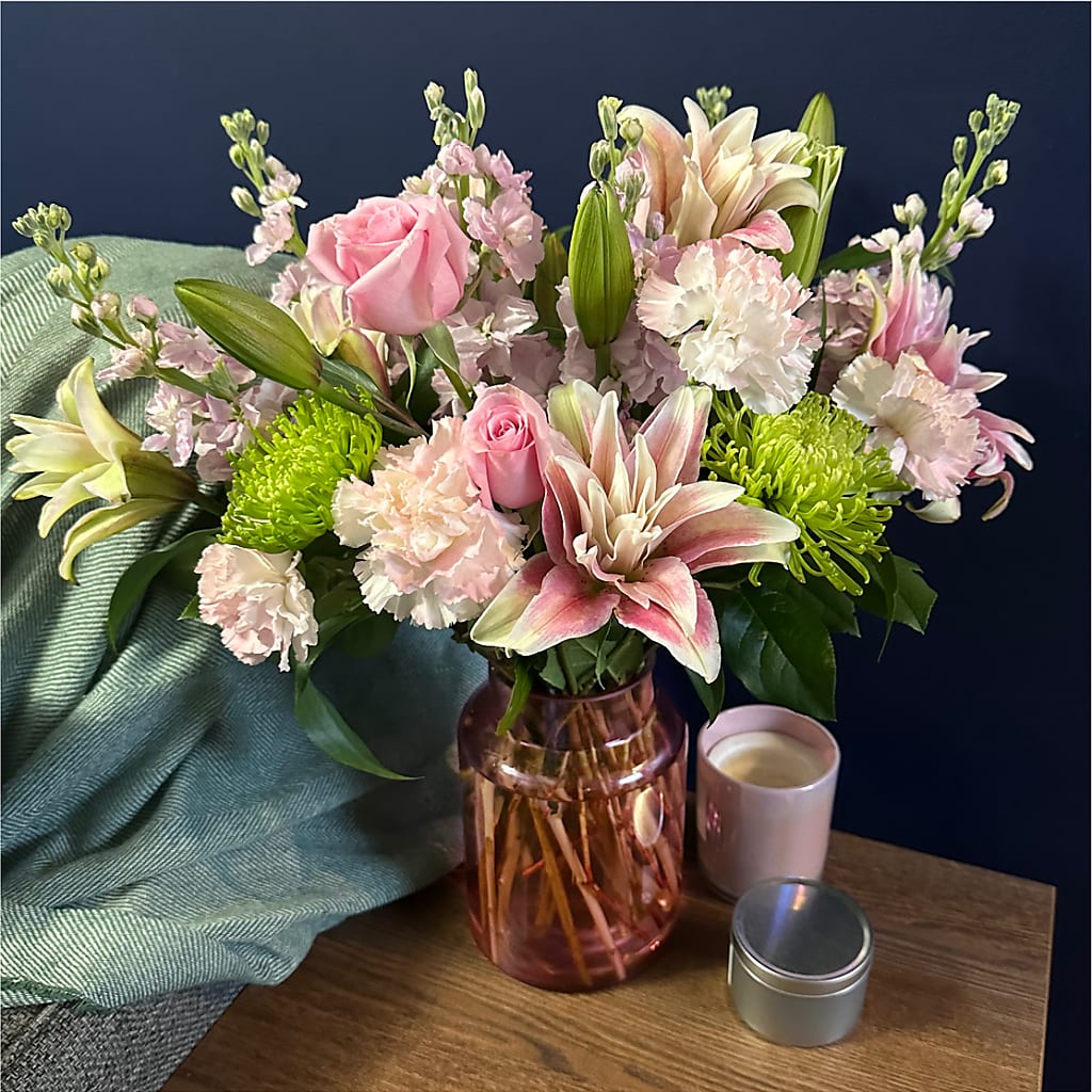 Pretty in Pink Bouquet –  Sugardoll Florist, New York NY