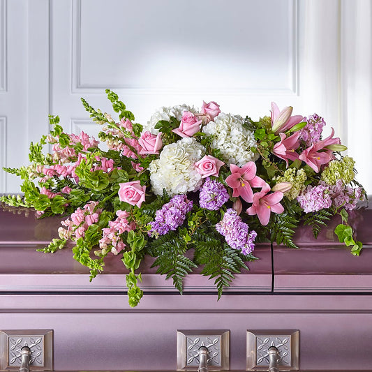 Life's Gratitude Casket Spray –  Sugardoll Florist, New York NY