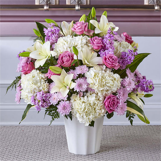 Heaven Sent Floor Basket –  Sugardoll Florist, New York NY