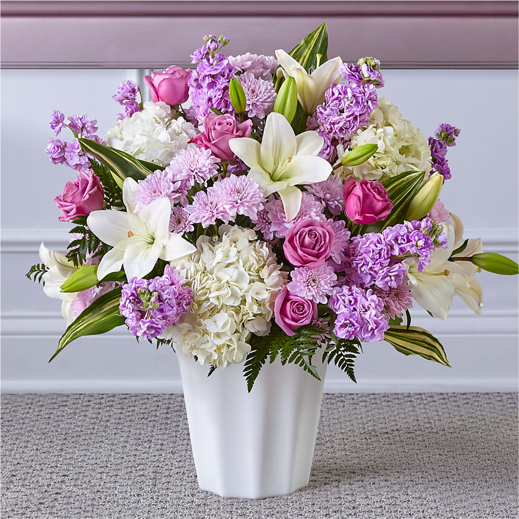 Heaven Sent Floor Basket –  Sugardoll Florist, New York NY
