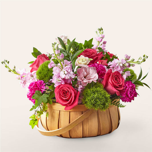 Radiance in Bloom Basket –  Sugardoll Florist, New York NY