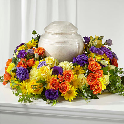 Blossoms of Remembrance Cremation Adornment –  Sugardoll Florist, New York NY