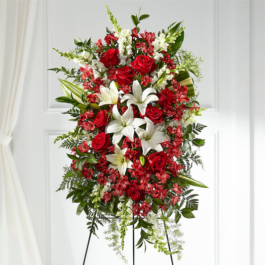 Everlasting Memory Standing Spray –  Sugardoll Florist, New York NY