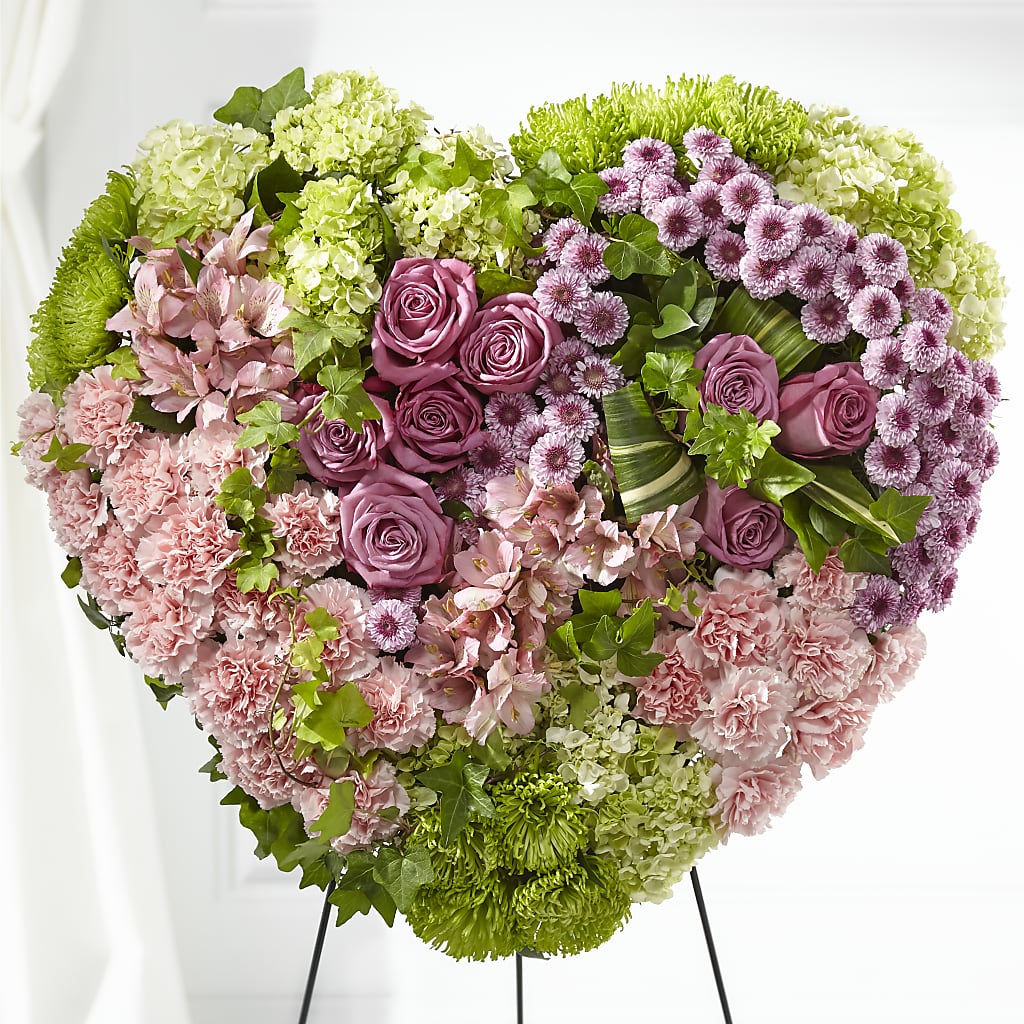 Heartwarming Standing Heart –  Sugardoll Florist, New York NY