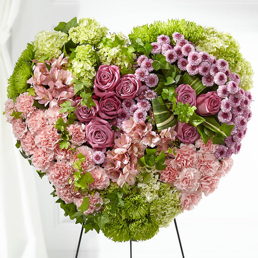 Heartwarming Standing Heart –  Sugardoll Florist, New York NY
