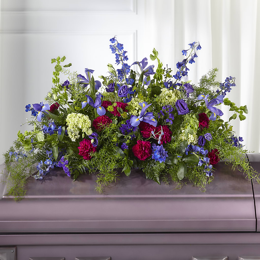 Always Treasured Casket Spray –  Sugardoll Florist, New York NY