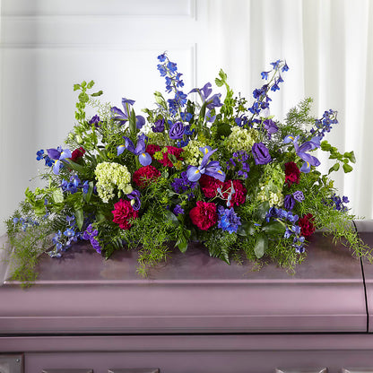Always Treasured Casket Spray –  Sugardoll Florist, New York NY