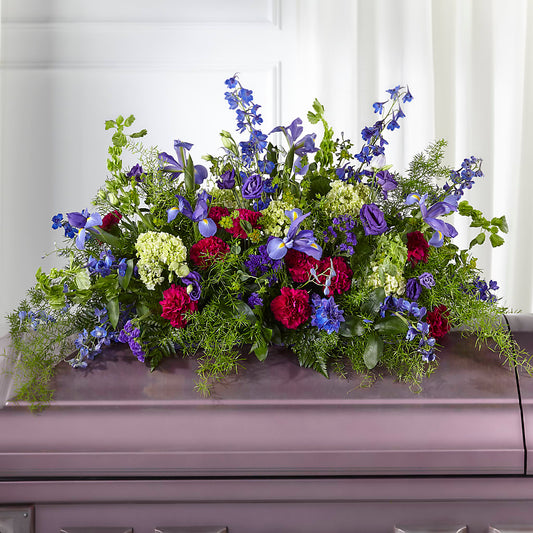 Always Treasured Casket Spray –  Sugardoll Florist, New York NY