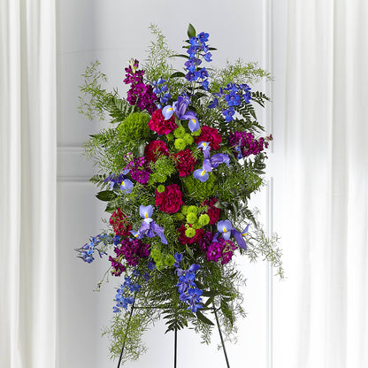 Heavenly Skies Standing Spray –  Sugardoll Florist, New York NY