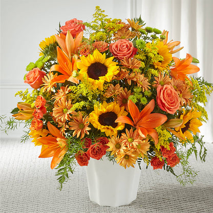 Harvest Thoughts Floor Basket –  Sugardoll Florist, New York NY