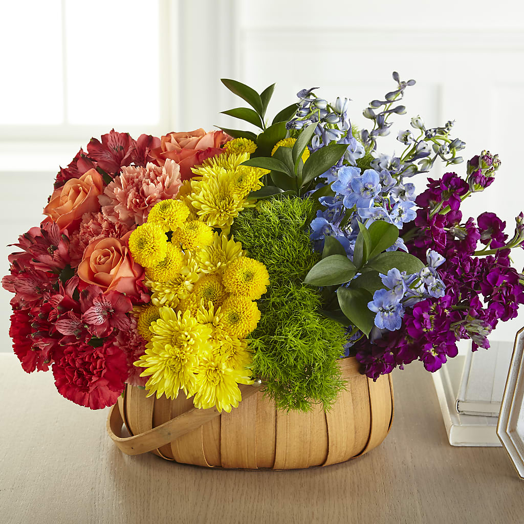 Prideful Basket –  Sugardoll Florist, New York NY