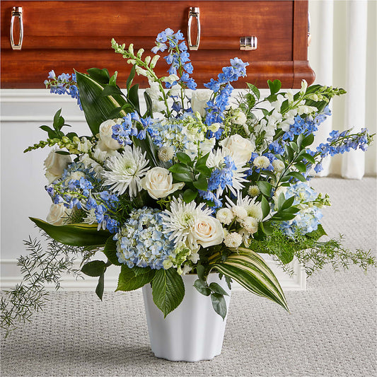 Everlasting Memories Floor Basket –  Sugardoll Florist, New York NY