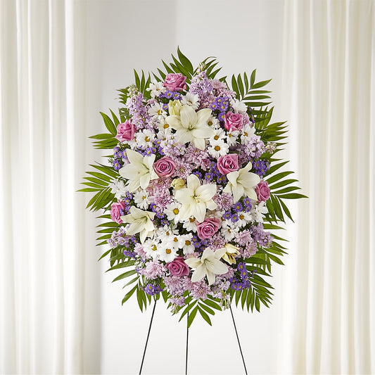 Surrounded by Love Standing Spray –  Sugardoll Florist, New York NY