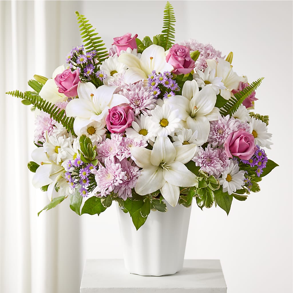 Warmest Thoughts Tabletop Basket –  Sugardoll Florist, New York NY