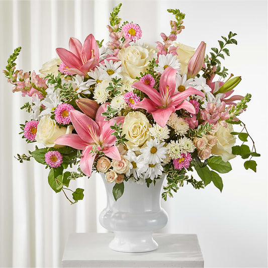 Empathetic Blooms Urn Arrangement –  Sugardoll Florist, New York NY