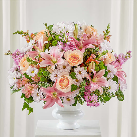 Heartfelt Gesture Urn Arrangement –  Sugardoll Florist, New York NY