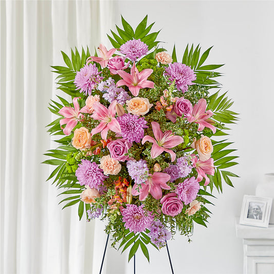 Love & Light Standing Spray –  Sugardoll Florist, New York NY