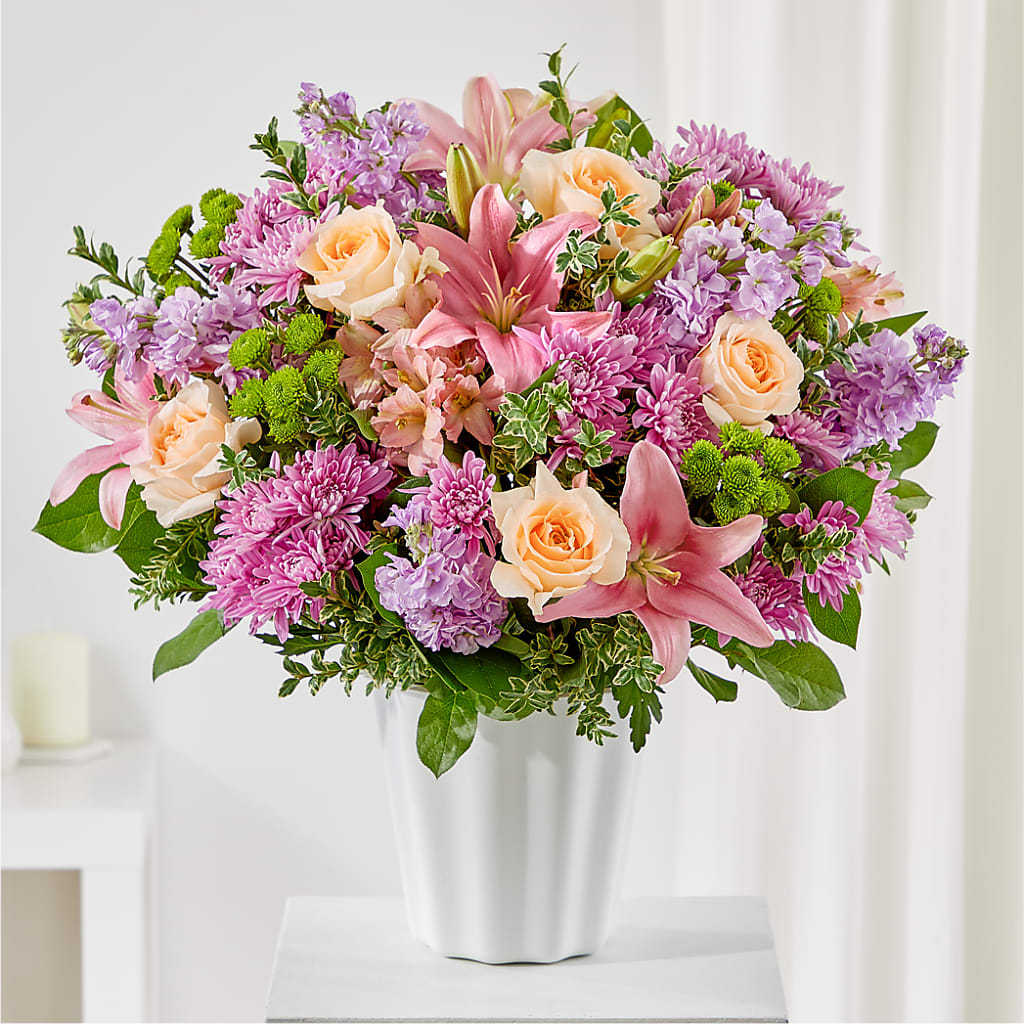 Supportive Embrace Tabletop Basket –  Sugardoll Florist, New York NY
