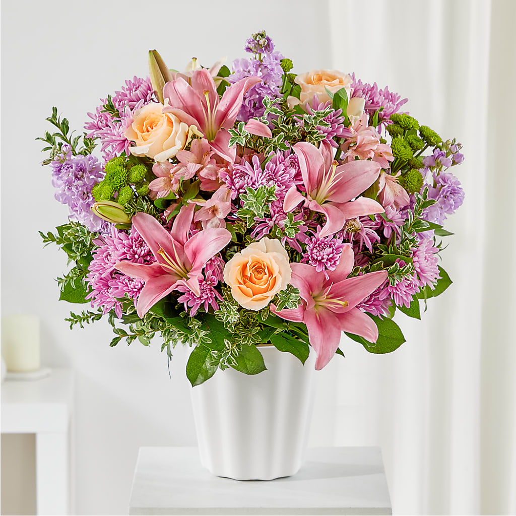 Supportive Embrace Tabletop Basket –  Sugardoll Florist, New York NY