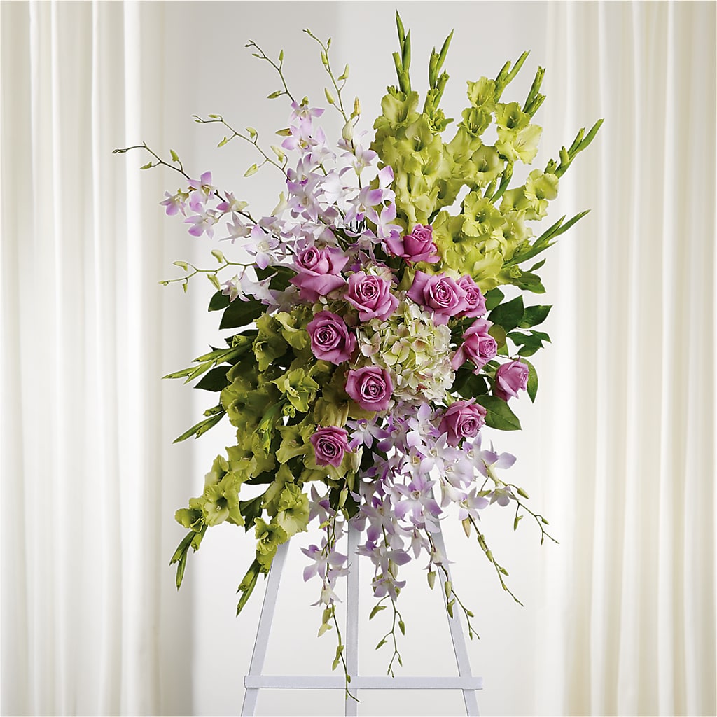 Lasting Legacy Standing Spray –  Sugardoll Florist, New York NY