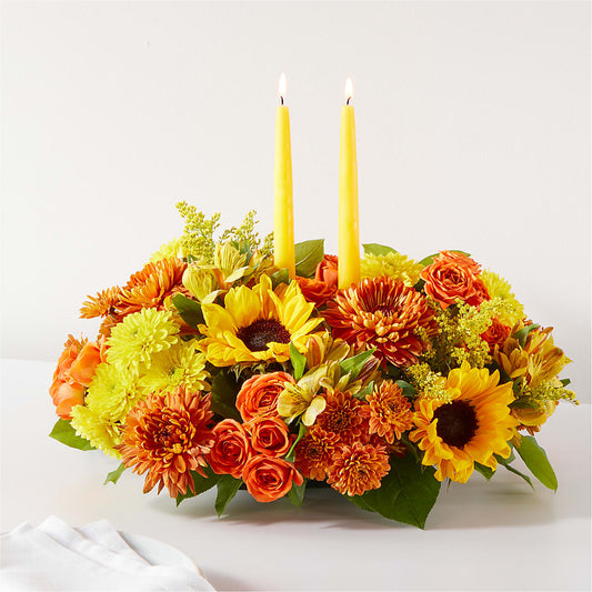 Autumn Harmony Centerpiece –  Sugardoll Florist, New York NY