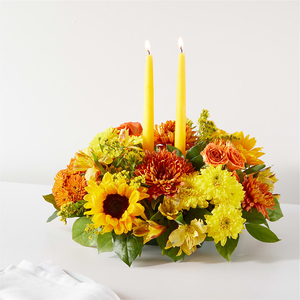 Autumn Harmony Centerpiece –  Sugardoll Florist, New York NY