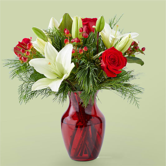 Evergreen Delight Bouquet –  Sugardoll Florist, New York NY