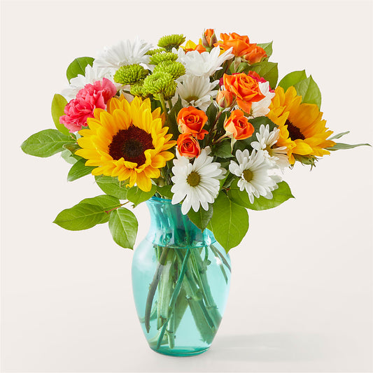 Sun-drenched Blooms Bouquet –  Sugardoll Florist, New York NY