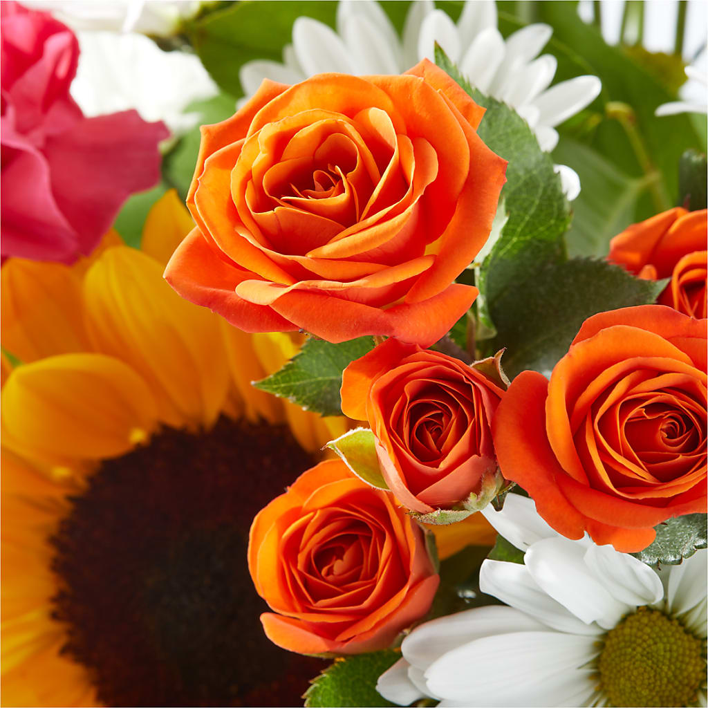 Sun-drenched Blooms Bouquet –  Sugardoll Florist, New York NY