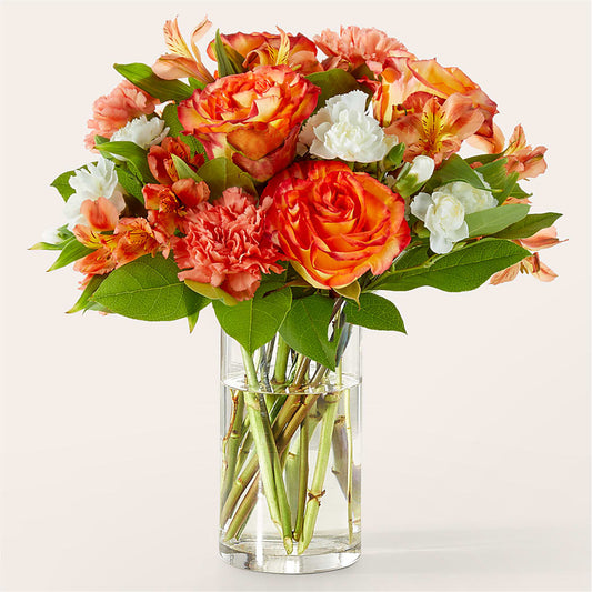 Apricot Glow Bouquet –  Sugardoll Florist, New York NY