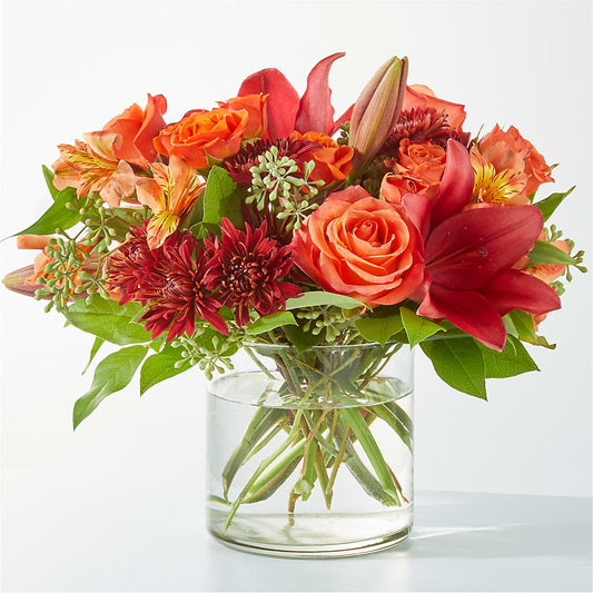 Crimson Leaves Bouquet –  Sugardoll Florist, New York NY