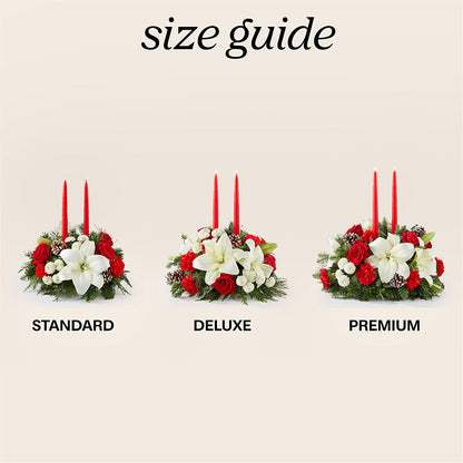 Seasonal Festivities Centerpiece –  Sugardoll Florist, New York NY