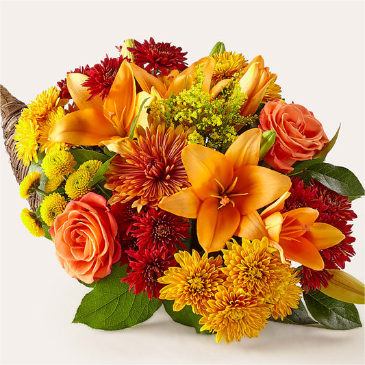 Feast of Color Cornucopia –  Sugardoll Florist, New York NY