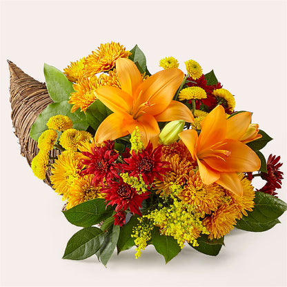 Feast of Color Cornucopia –  Sugardoll Florist, New York NY