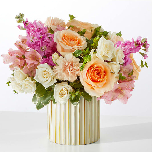 Paradise Bouquet with Ivory Vase –  Sugardoll Florist, New York NY
