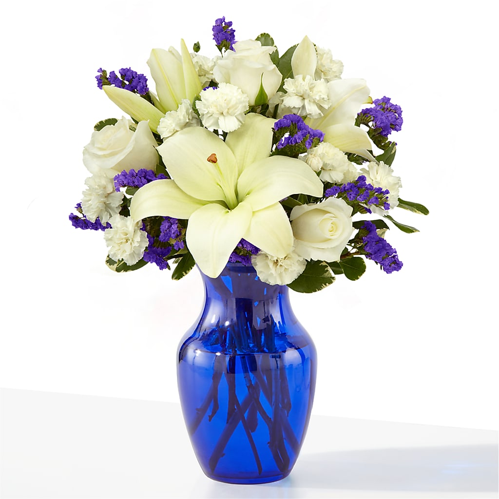 Sapphire Rush Bouquet –  Sugardoll Florist, New York NY