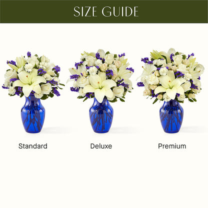 Sapphire Rush Bouquet –  Sugardoll Florist, New York NY